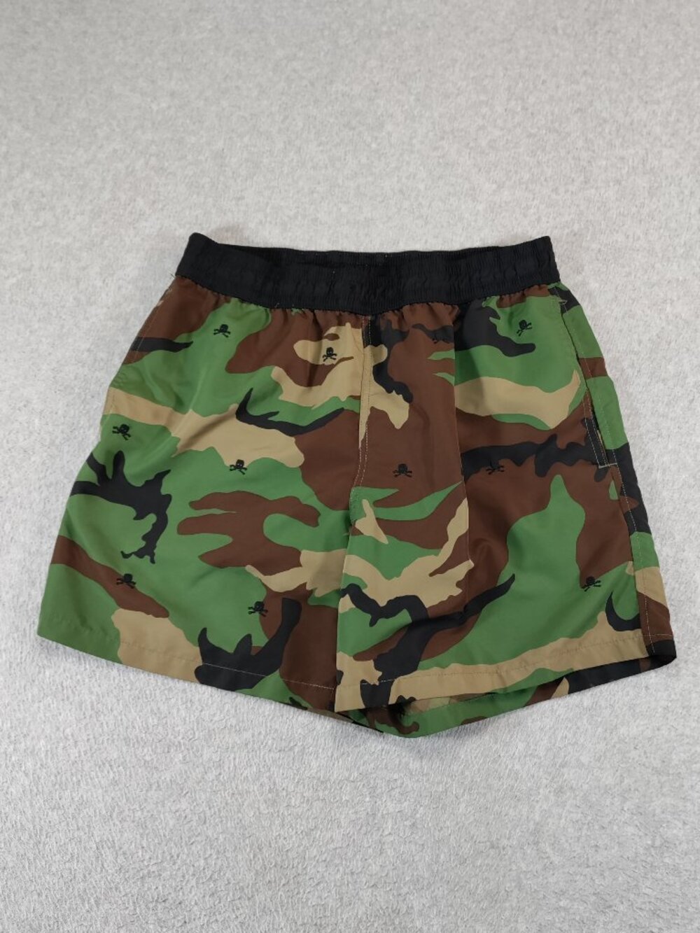 Polo Ralph Lauren Swim Shorts Mens Medium 5 Inseam Camo Skull Trunks